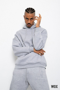 ชุดวอร์มแทรคสูทแบบมีฮู้ดผ้าฝ้ายแท้ 100% ทรงปกติ ไซส์พลัส สำหรับทุกเพศ ผลิตภัณฑ์คุณภาพสูงแบบ OEM ปี 2023 ขายส่งสไตล์คนเมือง - Product Image 4