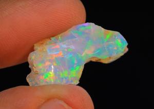 Merveilleuse opale éthiopienne brute brillante Welo Galaxy brillant opale brute en vrac prix brut pour la vente en gros - Product Image 3