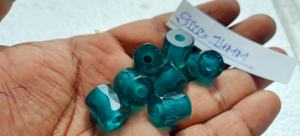 Cuentas de Vidrio Facetadas en Forma de Pez Hechas a Medida, 14 mm, Color Verde Azulado, para Revendedores y Tiendas de Cuentas para Nativos - Product Image 6