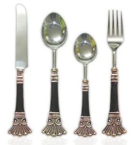 Modern Design Luxury Metal Cutlery <b>Flatware</b> <b>Set</b> for Home Kitchen New Decorative Design for Wedding Events - Product Image 3