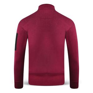 Sweat-shirt à demi-zip en polaire pour homme, 100% coton, coupe courte, OEM personnalisé, respirant, prix de gros, prix bas, respirant - Product Image 6