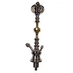 Chichas Farida de Luxe en Acier Inoxydable Type Libre avec Finition Laquée – Kit de Fumée Shisha Haute Efficacité - Product Image 4