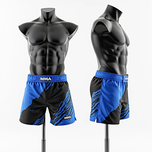 MMA Wear Pantalones cortos de lucha MMA con estampado personalizado con pantalones cortos sublimados para No Gi Jiu Jitsu Kimono de Jiu Jitsu Equipo de entrenamiento - Product Image 3