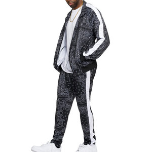 Fitness hommes survêtement haute qualité Slim Fit Joggers Sport survêtements pour hommes dernier Style respirant hommes survêtement - Product Image 5