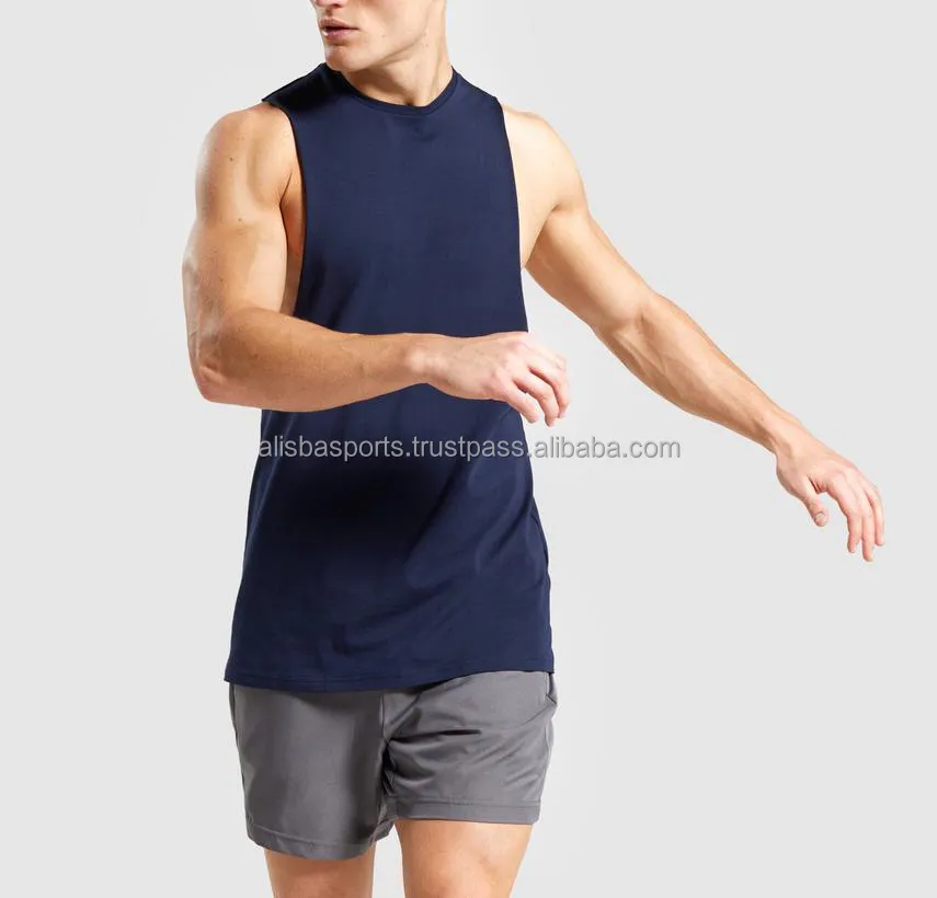 Men's High Street Gym Tank Top Prime Performance with Premium Comfort Cotton/Bamboo Fiber Heat-Transfer Printed