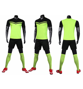 Ensemble d'uniformes de football américain unisexe, style streetwear décontracté, grandes tailles, respirant, séchage rapide, manches courtes, vente en gros - Product Image 1