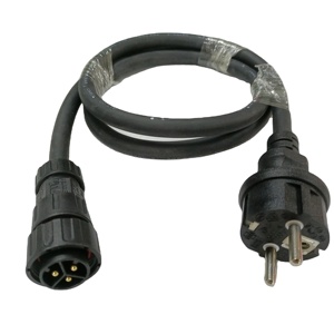 Câble d'alimentation solaire 3M pour onduleur <span class=keywords><strong>WVC</strong></span> <span class=keywords><strong>600</strong></span>, conducteur en cuivre étamé, 3 conducteurs, tension nominale 300/500V, isolation en caoutchouc - Product Image 1