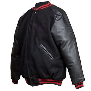 Nuevo precio cómodo al por mayor hombre chaqueta de cuero Versity chaqueta personalizada en nuevo estilo de alta calidad hombres chaqueta de cuero real - Product Image 5