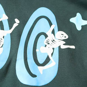 Meilleur matériel Sweat à capuche imprimé à manches longues Hiver Nouveau col à capuche à motif solide à la mode - Product Image 4