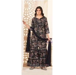 Most Selling Pakistani Salwar Kameez for <b>Women</b> <b>Wedding</b> and Party Wear Embroidered Salwar <b>Suit</b> Perfect for Export Sale - Product Image 1