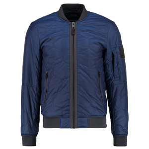 เสื้อแจ็กเก็ตบอมเบอร์กันลมสำหรับเล่นกีฬาแนวสตรีทปรับแต่งได้สำหรับฤดูหนาวเสื้อผ้าแฟชั่นโพลีเอสเตอร์กันลมมีดีไซน์ใหม่ไม่ซ้ำใคร - Product Image 1