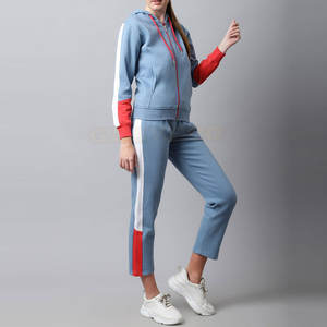 Survêtement d'hiver en coton de haute qualité XL pour femmes imprimé décontracté à capuche Logo personnalisé Premium Fitness Prix de gros disponible - Product Image 2