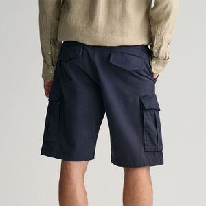 Pantalones cortos Cargo de gran tamaño de algodón puro, pantalones cortos multibolsillos informales de verano para hombres, pantalones cortos Cargo de algodón para hombres, servicio OEM - Product Image 2