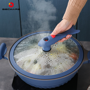 Padella saltata in padella, padella antiaderente con pietra di riso di grano, piroscafo leggermente pressurizzato, padella - Product Image 1