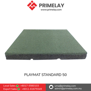 Tapete de juego de suelo de goma para exteriores, tapete de 50mm de grosor, de alta calidad, duradero, para suelo Industrial, Patio - Product Image 3