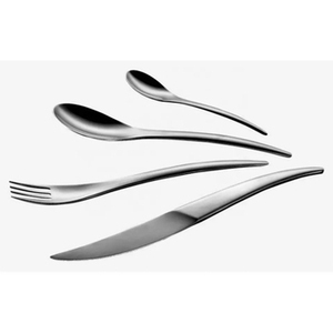 Collection de vaisselle chic, ensemble de cuillère, fourchette et couteau en acier finition miroir moderne pour une décoration de cuisine et de salle à manger élégante, en provenance d'Inde - Product Image 3