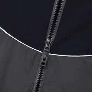 Chaqueta Bomber Retro Personalizada con Cierre Frontal y Logotipo Bordado para Hombre, Chaqueta Cortavientos de Invierno para Exteriores con Forro Suave - Product Image 3