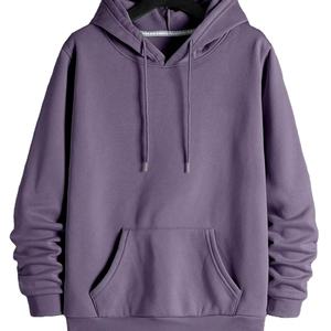 OEM 100% algodón sudaderas con capucha y sudaderas de hombre de lana gruesa de peso pesado de gran tamaño Logotipo de impresión personalizada diseño bordado de invierno - Product Image 1