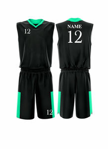Uniforme de baloncesto de poliéster al por mayor, camisetas de baloncesto para jóvenes, equipo deportivo, ropa deportiva para hombres - Product Image 3