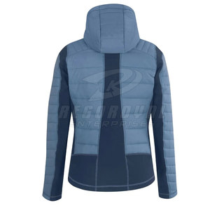 Chaqueta acolchada de manga larga para mujer recién llegada de fabricación de fábrica, chaqueta acolchada personalizada al por mayor - Product Image 3