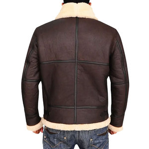 Chaqueta de Cuero con Armadura para Motociclistas, Chaqueta de Cuero para Motocicleta, Chaqueta de Cuero para Motociclista Urbano, Unisex, MOQ 1 - Product Image 2