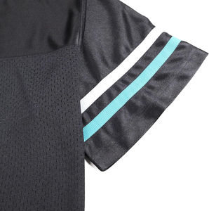 Conception personnalisée Uniforme de football américain Maillot de football américain Maillots pour hommes T-shirts unisexes à col en V Tenues d'entraînement décontractées - Product Image 4