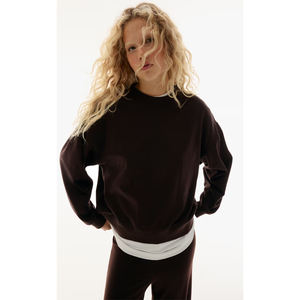 เสื้อฮู้ดดี้โอเวอร์ไซส์ทรงหลวมสำหรับผู้หญิง เสื้อสเวตเชิ้ตยูนิเซ็กซ์ สตรีทแวร์ เสื้อผ้าคุณภาพสูง เสื้อสเวตเชิ้ตสำหรับกิจกรรมกลางแจ้ง - Product Image 5