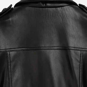 Chaqueta de Cuero Personalizada de Alta Calidad para Hombre, Temporada de Invierno, Impermeable, Cortavientos, con Bolsillo Lateral, Moda Urbana, Hecha en Pakistán - Product Image 4