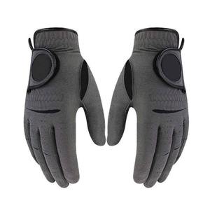 Acheter des gants de golf en cuir blanc Cabretta de qualité supérieure pour hommes tissu respirant logo personnalisé pour le sport - Product Image 4