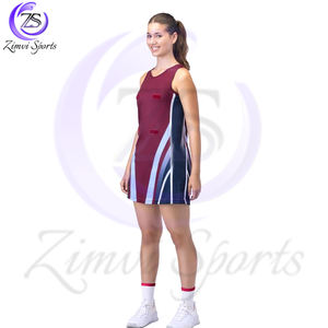 2025 vêtements de sport d'équipe durables respirants Logo et conception de couleur personnalisée disponibles uniformes de Netball confortables de qualité Highland - Product Image 3