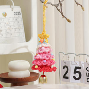Adorno de Árbol de Navidad Hecho a Mano con Campana, Venta al por Mayor, para Decoración Navideña, para Colgar en el Coche, para Niños y Adultos - Product Image 6