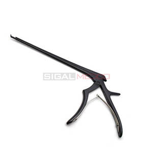 Fórceps ortopédicos de grado Premium Manual reutilizables Kerrison Rongeur negro CE ISO cirugía de columna de acero inoxidable de gran calidad - Product Image 6