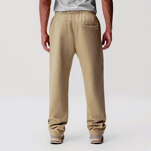 OEM de alta calidad 100% algodón francés Terry hombres pantalones de chándal de lujo en blanco de gran tamaño pierna recta pantalones de chándal personalizados - Product Image 5