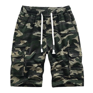 Short cargo décontracté pour hommes 100% coton, coupe-vent, pantalon de sport léger de grande taille pour l'automne, vêtements d'extérieur, taille moyenne, vente en gros OEM - Product Image 6