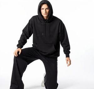 Survêtements de sport surdimensionnés, logo personnalisé, vêtements de rue décontractés pour hommes, survêtement d'hiver, ensembles de survêtement et de sweat-shirt à capuche en vente en ligne - Product Image 4