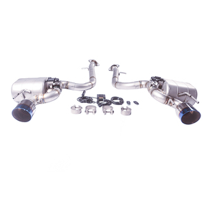 Entièrement adapté pour <span class=keywords><strong>Lexus</strong></span> IS350 3.5L 304 système de tuyau d'échappement d'extrémité en acier inoxydable avec silencieux de soupape - Product Image 2