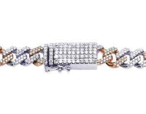 Nuevo Hip Hop 10K oro con laboratorio cultivado Diamante tachonado helado collar de cadena de eslabones cubanos joyería de lujo para hombres Streetwear - Product Image 4