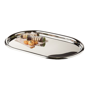 Bandeja de metal de diseño Bandeja de servicio de metal de tamaño y forma personalizada de aluminio vintage personalizada en formas personalizadas - Product Image 4