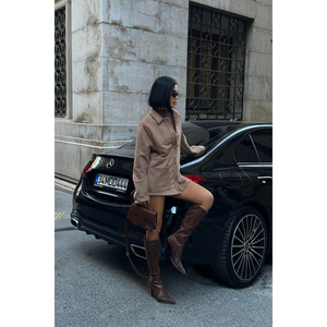 Veste en daim de vison pour femmes - Product Image 2