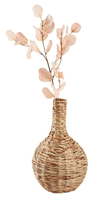 Vase en petite jacinthe d'eau antique Fabriqué au Vietnam Matériau écologique pour la décoration de la maison et la décoration de la vaisselle Vente en gros