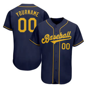 Maillots de baseball sublimation personnalisés de la meilleure qualité utilisation de softball vêtements de sport imprimés vente en gros de t-shirts et shorts de baseball - Product Image 1