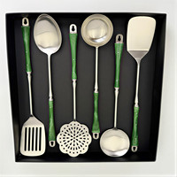 Ensemble de cuisine de conception nouvelle, ustensiles de cuisine, appareils de cuisine, ustensiles de cuisine en acier inoxydable pour servir en cuisine