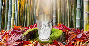 Latón Menta Julep Cup Vaso de agua Bellamente en relieve Clásico Recubierto de plata Vaso para beber Fiesta en casa Bodas Logo Metal - Product Image 4