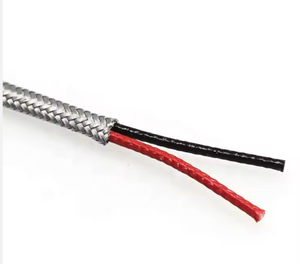 Cable de Compensación de Temperatura de Precisión K/J/E/T/N con Aislamiento de PVC/FEP/Acero Inoxidable/Fibra de Vidrio - Product Image 2