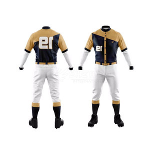 Team Wear Baseball Uniform Großhandel Baseball Uniform Custom ized Baseball Uniform In Angemessenem Preis - Product Image 6