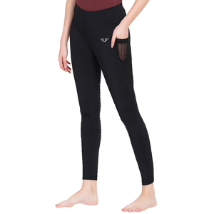 Leggings équestres 100% coton pour femmes collants d'équitation en Silicone doux modèle haut pour l'équitation culotte de sport légère indienne - Product Image 4