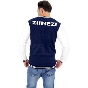 เสื้อแจ็กเก็ตบอมเบอร์แขนยาวผ้ากำมะหยี่ปักลายตามสั่งหนังฤดูหนาวไซส์ใหญ่พิเศษ - Product Image 6