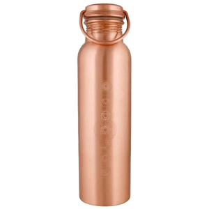 Botellas de Bebidas de Metal de Primera Calidad con Textura Martillada, Acabado Antiguo de Cobre, Accesorios de Cocina para el Hogar y Hoteles - Product Image 3