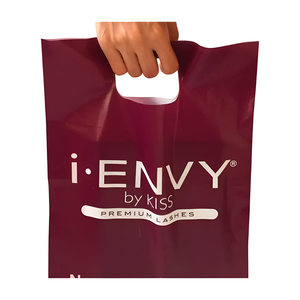 Bolsas de joyería con logotipo, bolsas de regalo pequeñas personalizadas con logotipo, bolsa de compras grande altamente impermeable para mujer con Die Cu - Product Image 2