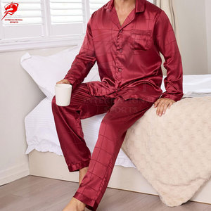 Breathable <b>Men</b> Sleepwear Two Piece <b>Pajama</b> <b>Set</b> Casual Relax Fit Night Suit <b>For</b> Daily Home Comfort <b>For</b> Adult Wears - Product Image 5